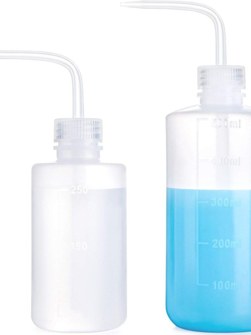 2 Pack Squeeze Succulent Watering Bottle, 250ML & 500ML Waterer Can